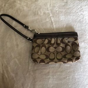 Coach wristlet